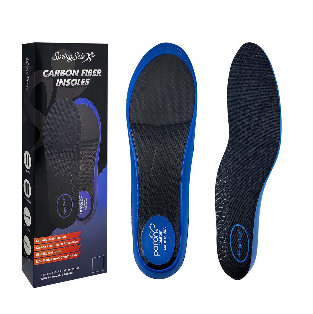 SpringSole™ - Carbon Fiber Shoe Insoles