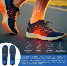 Load image into Gallery viewer, SpringSole™ - Carbon Fiber Shoe Insoles
